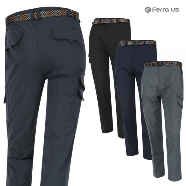 페라어스 남성 슬림핏 카고 스판 벨트 등산바지 OCPM4RV8401