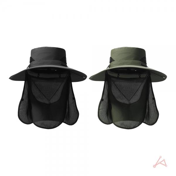 등산용 햇빛 가리개모자