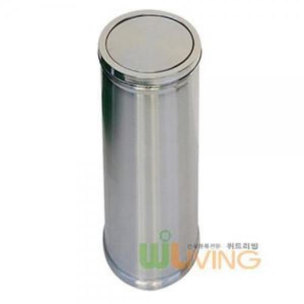 리빙 뱅뱅이 스텐휴지통(40리터) 회전식뚜껑