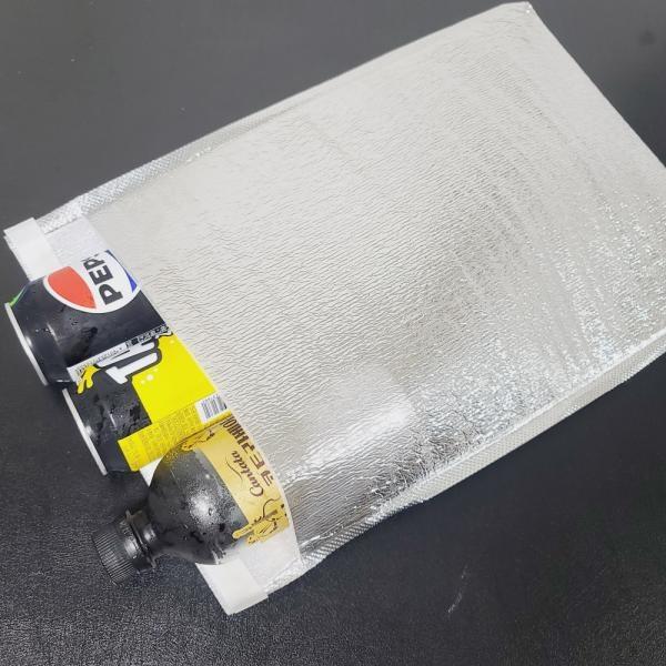 테이크아웃 30x40+4.5cm 접착식 은박 보냉봉투 보온 보냉백 M50333