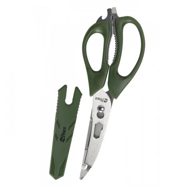 평화 다기능 캠핑 겸용 주방가위(분리형)