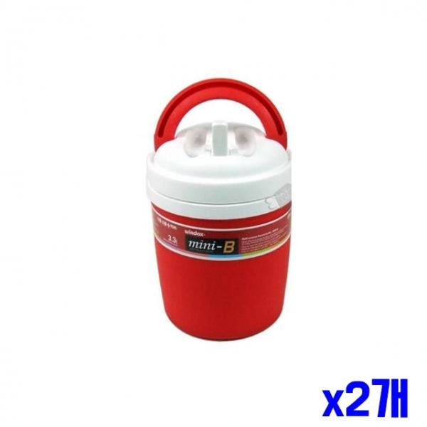 레저 야외 휴대용 보온보냉통 3.3L x2개 보온병