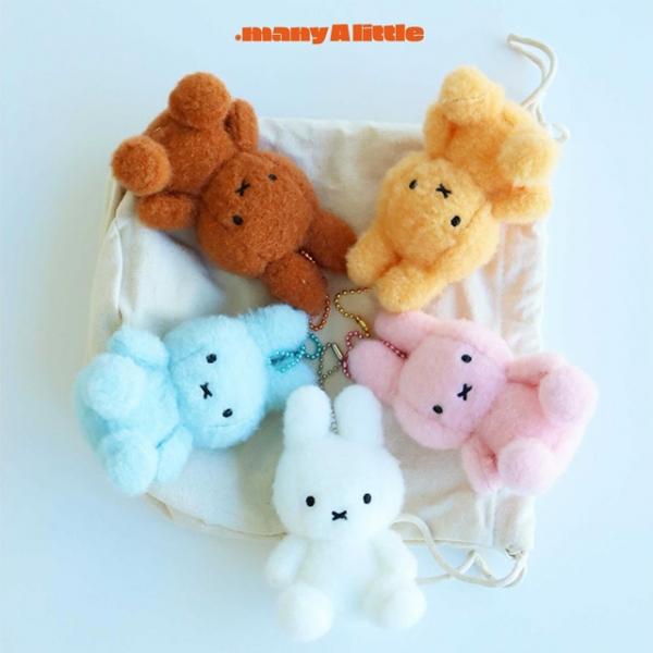 미피 SITTING 크리미 키링 8cm