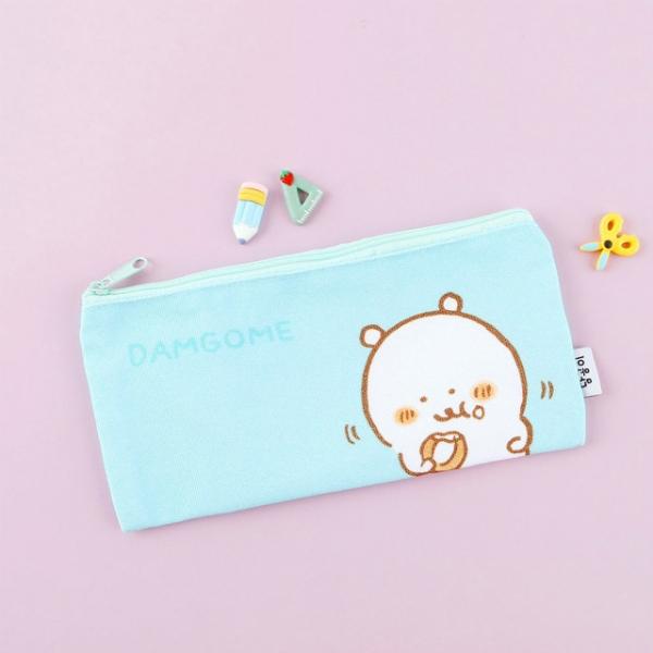 담곰이 민트 롱 파우치