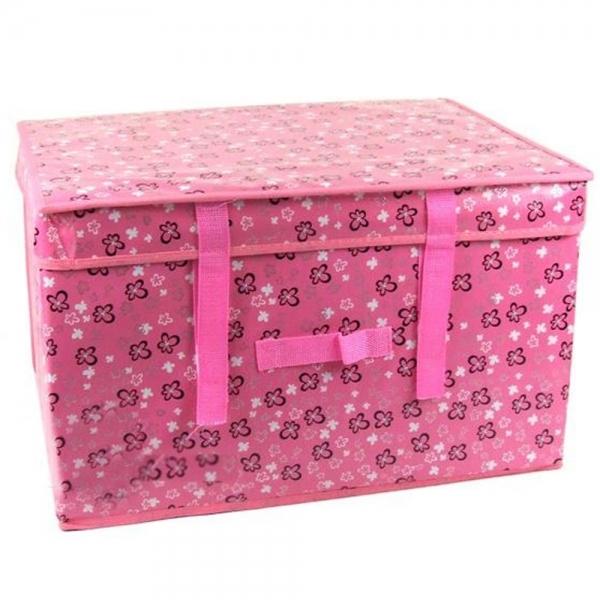 부직포 리빙옷박스 중형-랜덤발송 다용도박스 옷정리