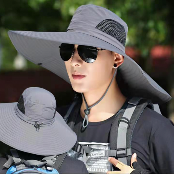 밭일 농사 여행 등산 빅챙 성인 플랩캡 모자 썬햇