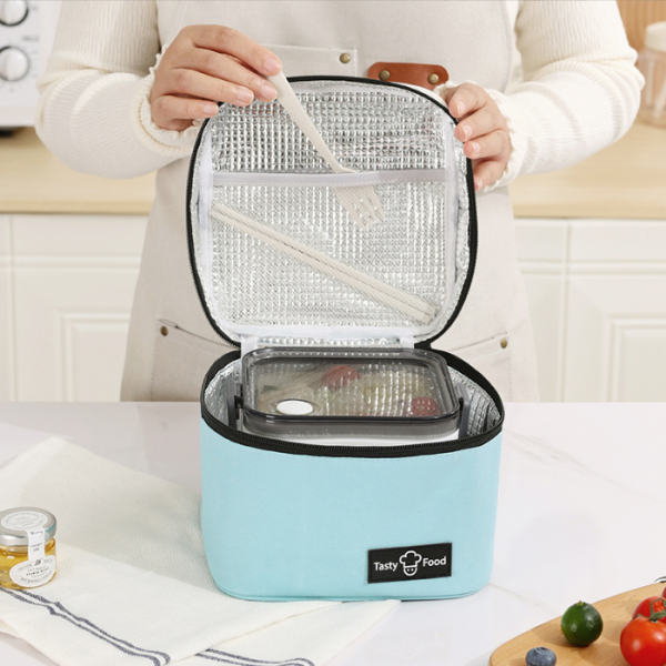 캠핑 여행용 직장인 보온 보냉 도시락 가방 파우치