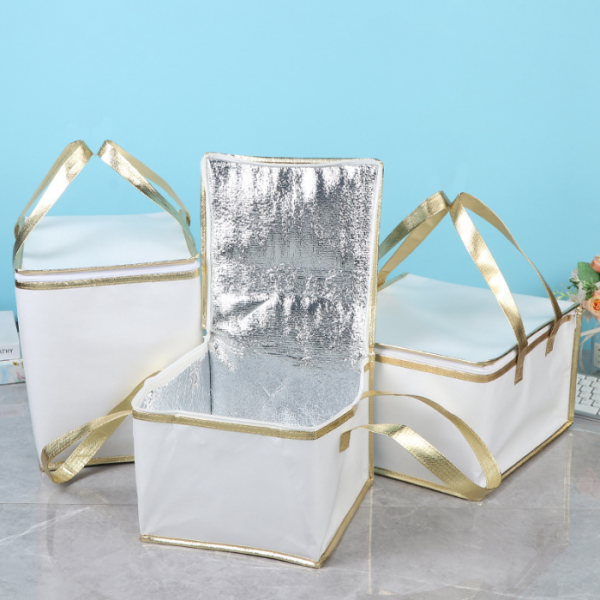 캠핑 피크닉 보온 보냉 도시락 가방 손잡이형 런치백