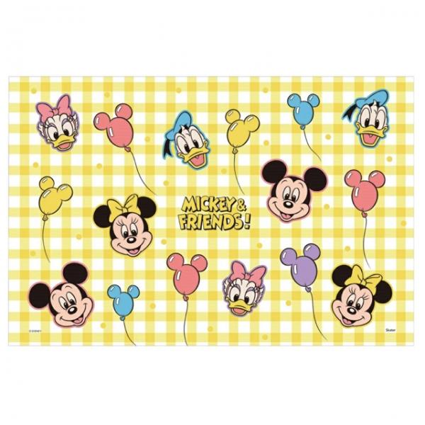 미키와 프렌즈 풍선 1인용 휴대용 돗자리