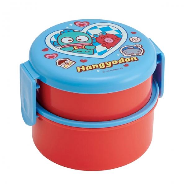 한교동 파티 원형 2단 도시락 (포크포함)