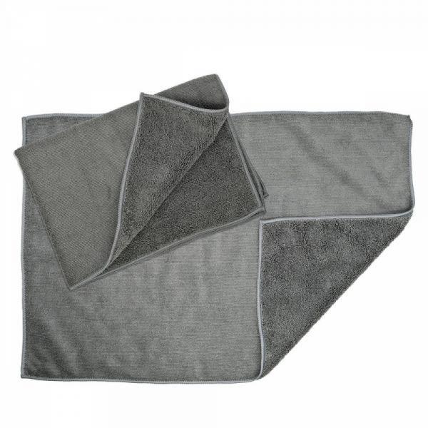 kimspp 전문가용 신박한 세차타올 대 60x40cm(10장) 투인원 단모 장모 다용도 극세사 걸레