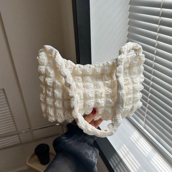 구름백네모미니숄더 숄더 토드백 미니백 엠보 패딩