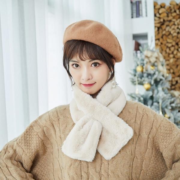 에코퍼밍크목도리 쁘띠목도리 목도리 넥워머 머플러