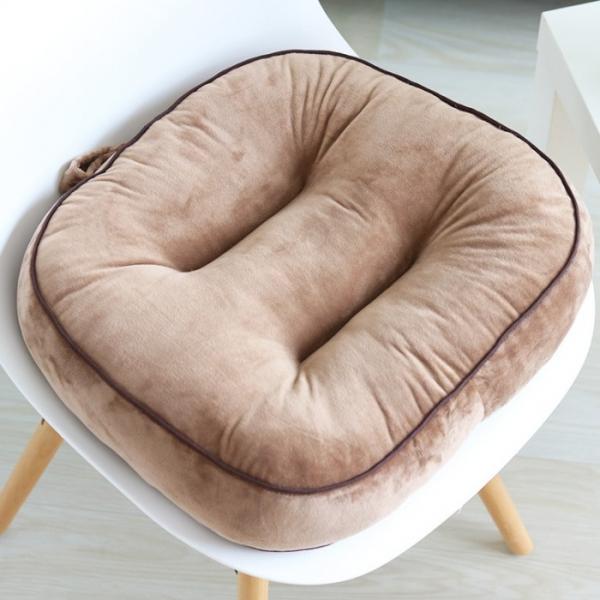 스웨이드스퀘어방석 겨울방석 방석 털방석 사무실