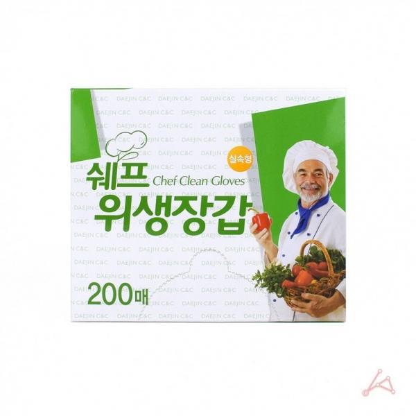 쉐프 위생장갑 200매