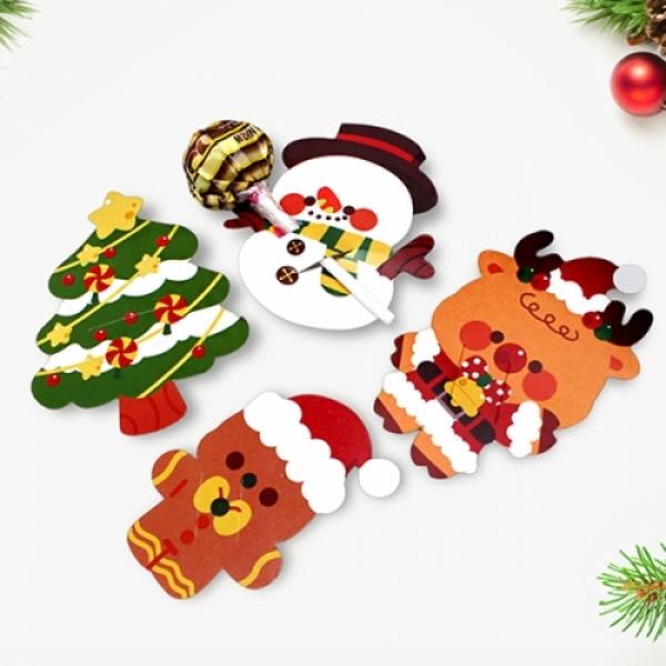 크리스마스 사탕꽂이-6종