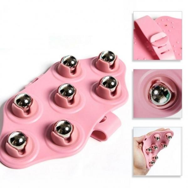 마사지볼 장갑 목 어깨 등 다리 셀프 안마 지압볼 롤러 지기 롤러볼 발지 압기 발바닥