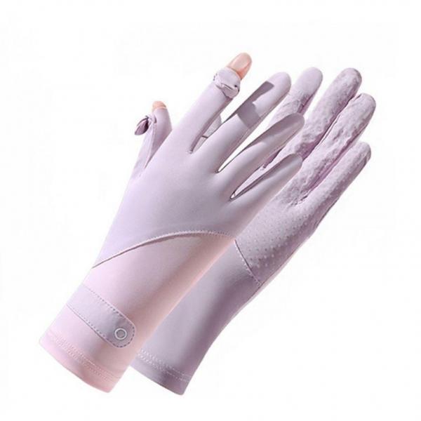 햇빛 차단 쿨장갑 얇은 운전 여성 자전거 등산 토시 폰터치 레이스 손가락장갑 여성쿨