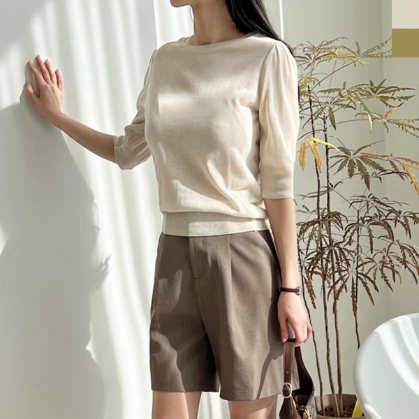 2L-PPT 1052 여자 슈슈 여름퍼프반팔니트