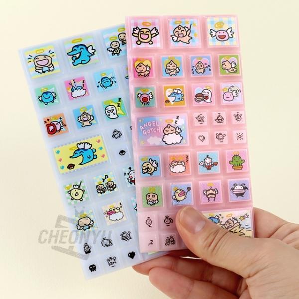 천사 다마고치 타일 스티커