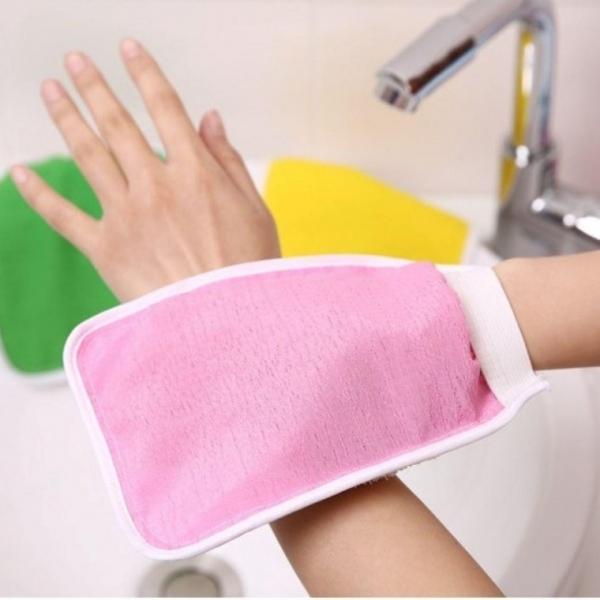 저자극 샤워 타올 극세사때 때밀이