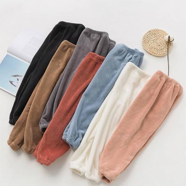 천사 바지 극세사 수면바지 홈웨어 파자마 융털