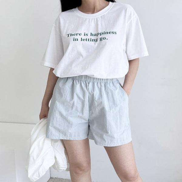 여성 3컬러 여름 가벼운 데일리 3부 숏팬츠 반바지