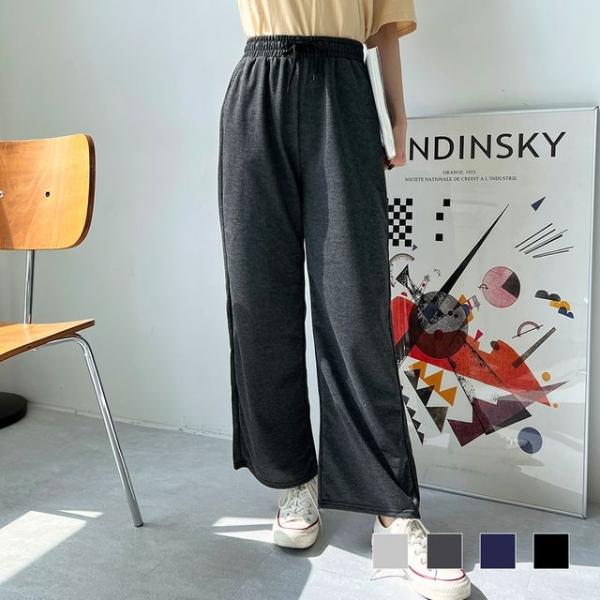 토니유 여자 일자 와이드 팬츠