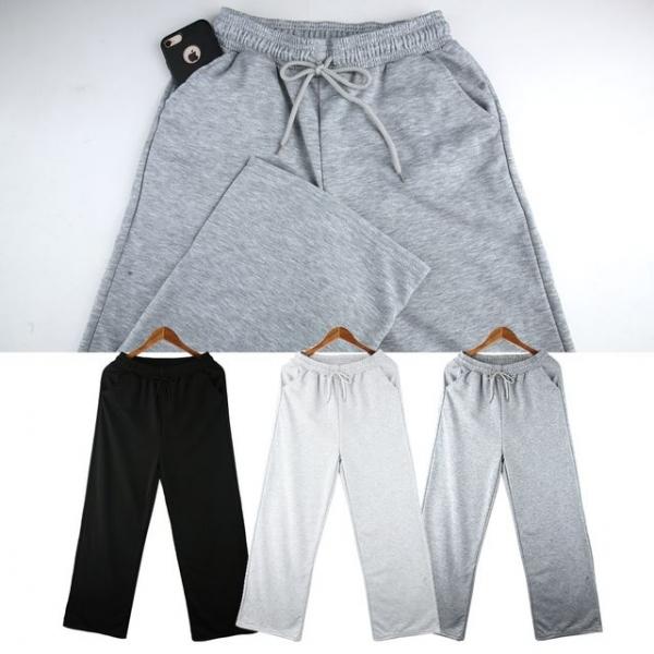 포이스 여자 쭈리 밑단 통바지