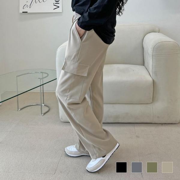 마샤 여자 카고 덩크핏 팬츠