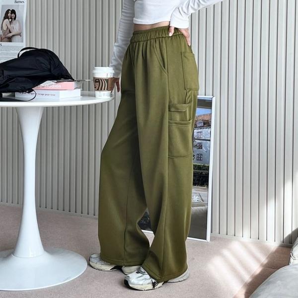 카펜더 여자 스트링 와이드팬츠