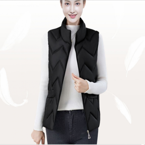 여성패딩조끼 초경량 패딩 조끼 퀼팅 보온 누빔 다운 베스트 사무실 아웃도어