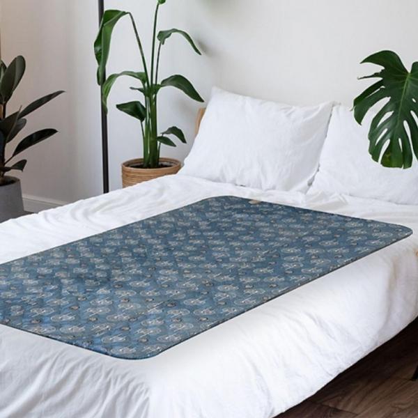 국내생산 전기요 중형100x180cm 랜덤 1P 겨울 캠핑 매트 장판 전기장판 세탁가능전기매트