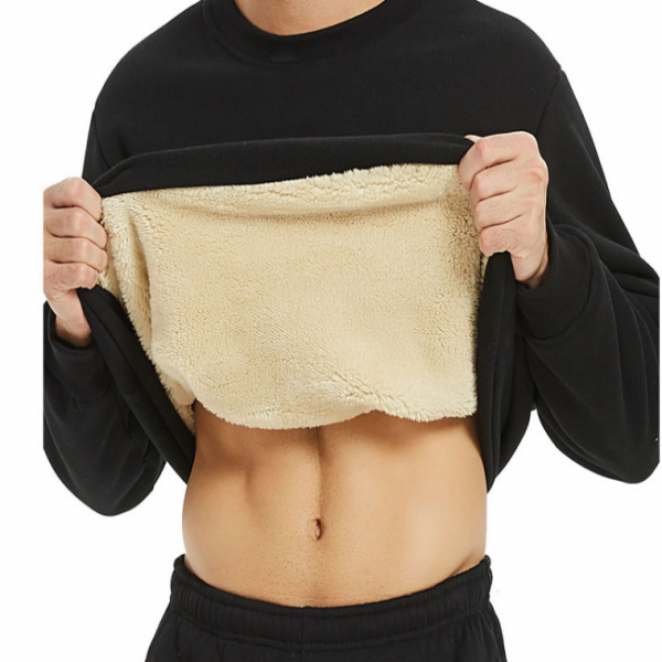 남성융털안감티셔츠 긴팔 융털안감 롱슬리브 티셔츠 방한티셔츠 아웃도어 현장작업복 낚시