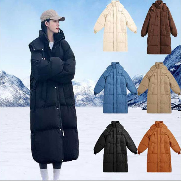 여성롱패딩점퍼 6컬러 빠방이 롱패딩 데일리 하이넥 사무실 출퇴근 아웃도어 현장근무복