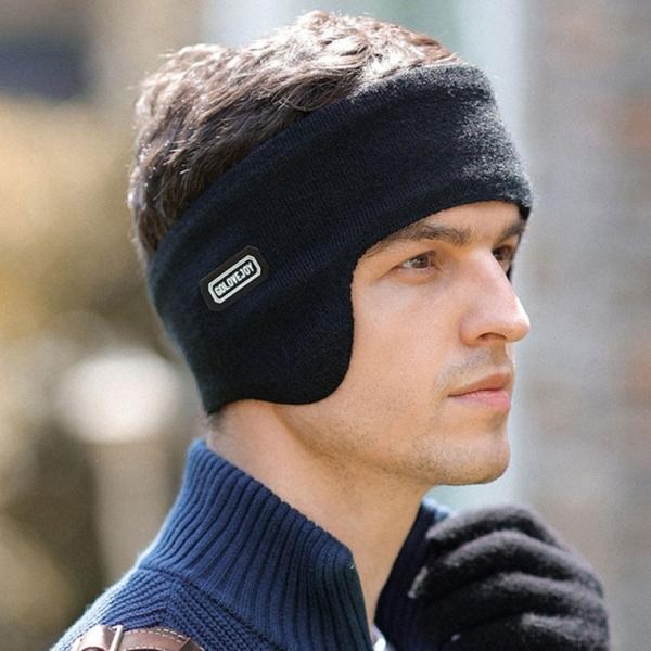 LW 남성 방한 이어밴드 귀마개 귀돌이 골프등산 러닝 테니스 이어워머 헤어밴드