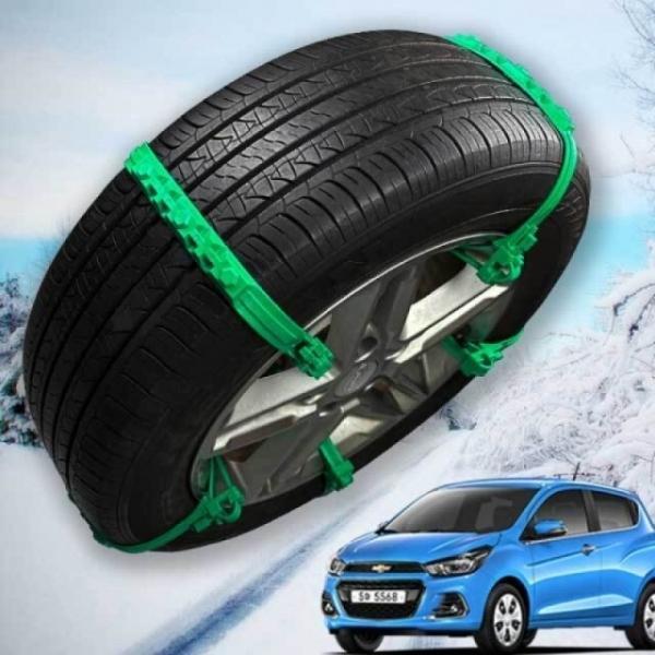 미끄럼방지 더넥스트스파크 타이어체인 우레탄 스노우체인