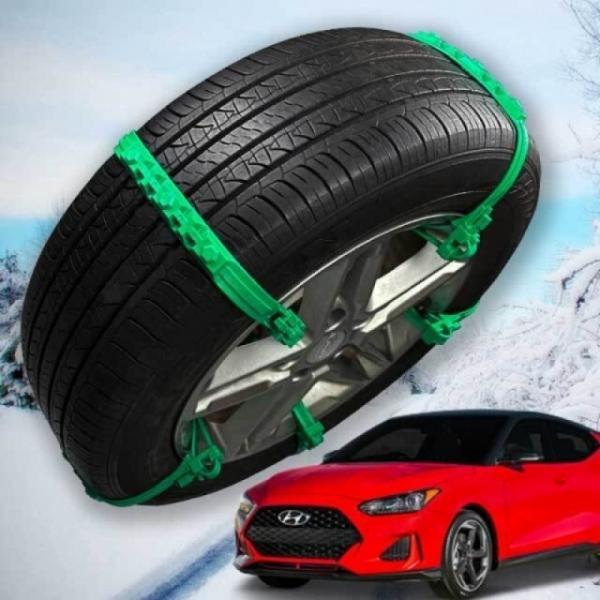 미끄럼방지 벨로스터 타이어체인 우레탄 스노우체인