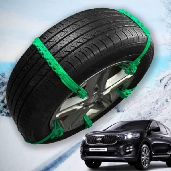 미끄럼방지 올뉴 쏘렌토 타이어체인 우레탄 스노우체인