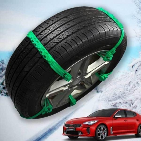 미끄럼방지 스팅어 타이어체인 우레탄 스노우체인