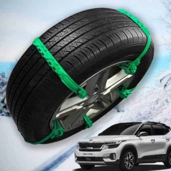 미끄럼방지 셀토스 타이어체인 우레탄 스노우체인