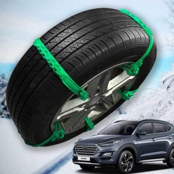 미끄럼방지 더뉴투싼 타이어체인 우레탄 스노우체인