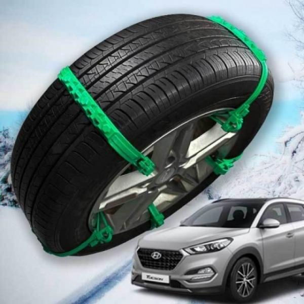 미끄럼방지 올뉴투싼 타이어체인 우레탄 스노우체인