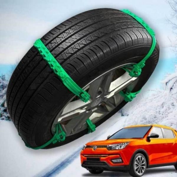 미끄럼방지 티볼리 아머 타이어체인 우레탄 스노우체인