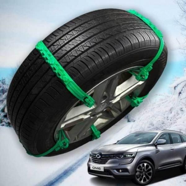 미끄럼방지 QM6 타이어체인 우레탄 스노우체인