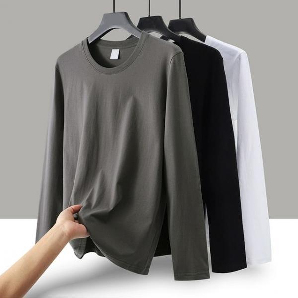 남자 여자 봄 가을 간절기 무지티 긴팔 티셔츠 면티