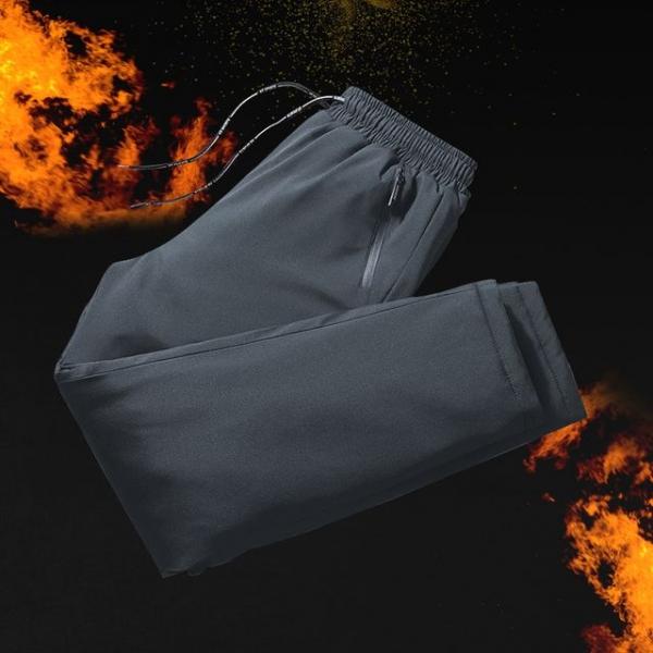 남성 방한 바지 허리 밴딩 편한 등산 겨울 기모 팬츠