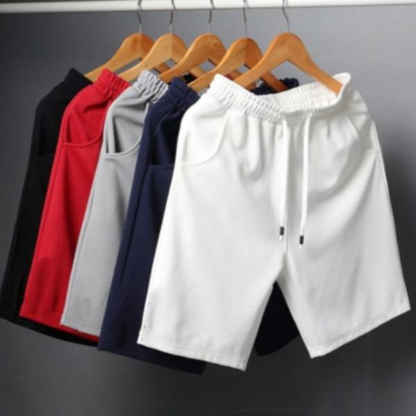 남성하의 트레이닝의류 츄리닝 5컬러 매쉬 반바지