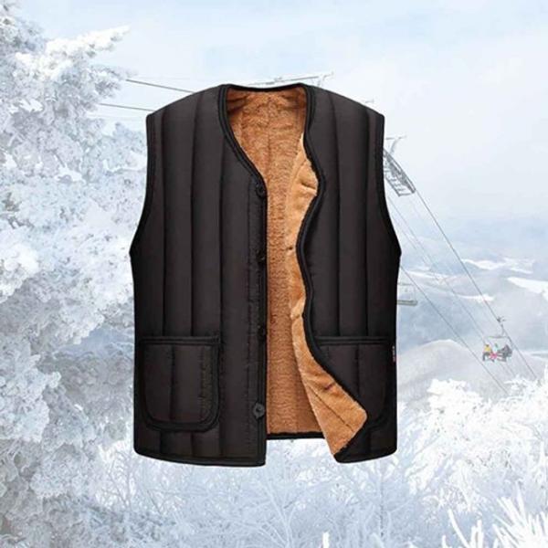 1+1 공용 누빔 패딩 베스트 발열조끼 겨울 방한 이너