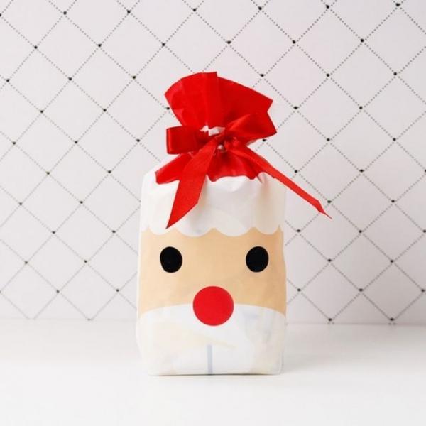 산타 선물포장 봉투 교회 성탄절 구디백 크리스마스